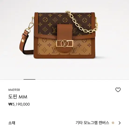 루이비통 도핀MM (거의 새상품급) 사진 2