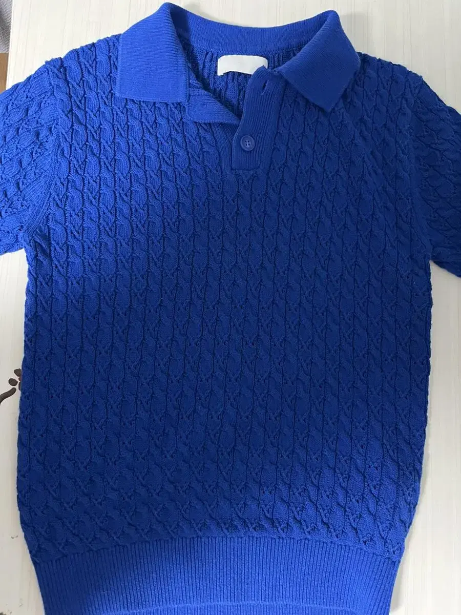 Blue Knit