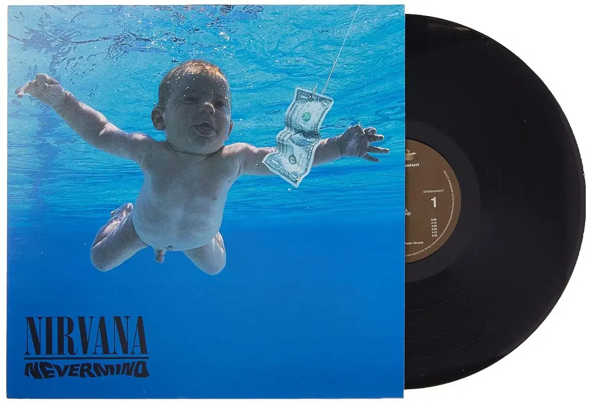 Nirvana 너바나 Nevermind 네버마인드 LP 미개봉 블랙반