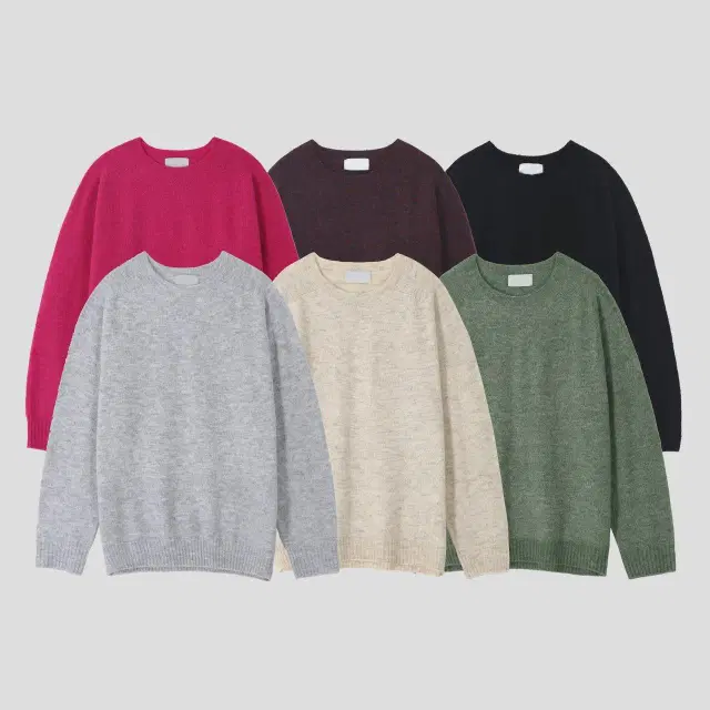 GC K4277 Ode Whole Garment Knit 6color