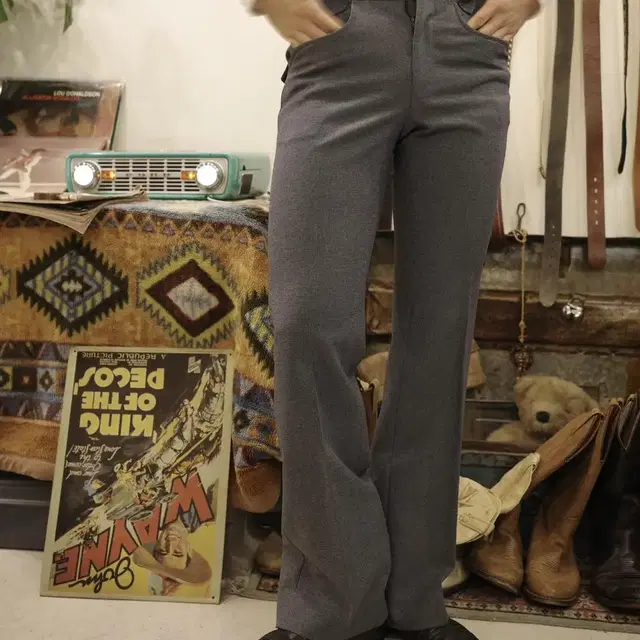 70s wrangler leisure flare pants