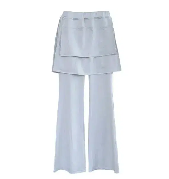 지초이 SS23 APRON SKIRT PANTS (PEARL GREY)