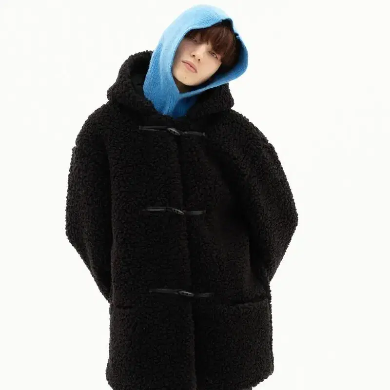 venument polar hooded duffle coat