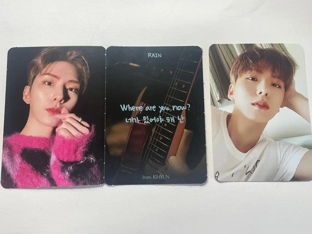 Kihyun Voyager Kihyun Solo Hampozai photocard bulk WTS