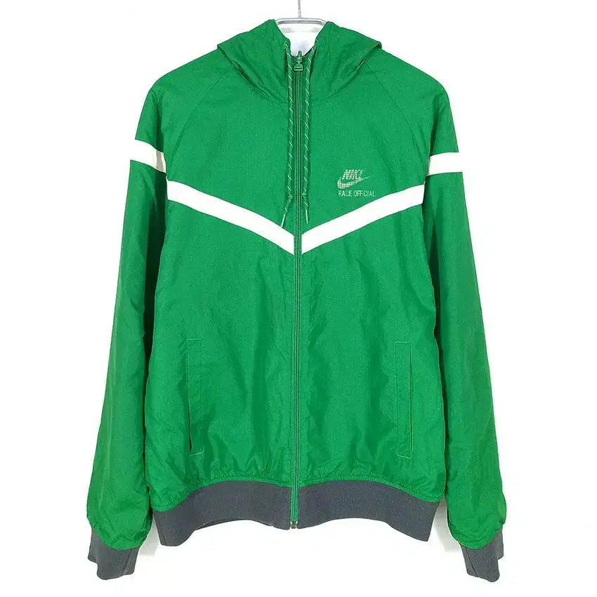 Nike Men's Hooded Windbreaker Jacket Green 110 (HU26628)