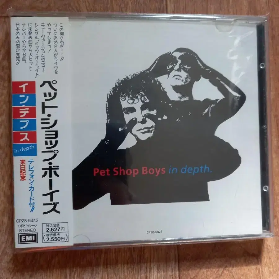 pet shop boys 펫샵보이즈 일본반 시디