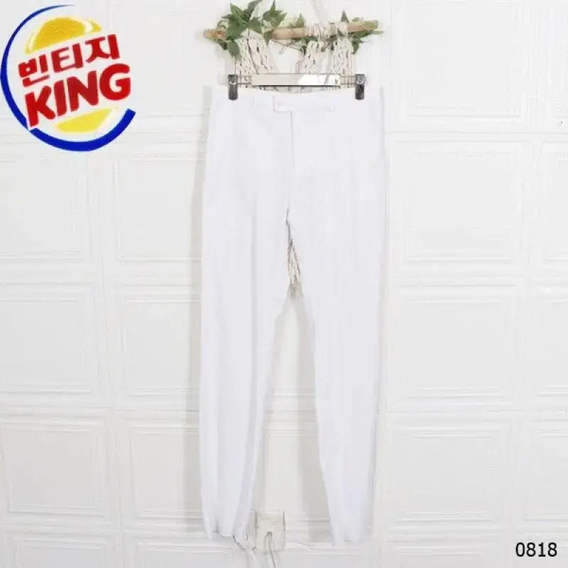 8-31 Pallmeyer Men31 Basic White Pants WT