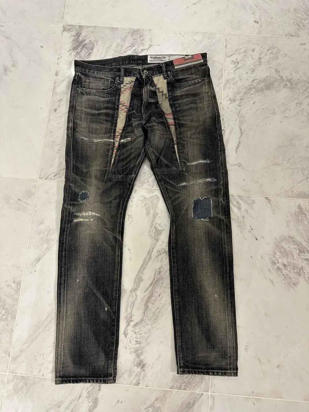 Selvedge Denim Jeans Black NEIGHBORHOOD