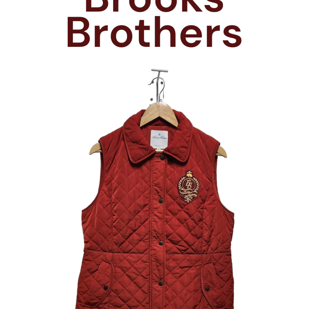 [88] BrooksBrothers 브룩스브라더스 구스 퀼팅 조끼