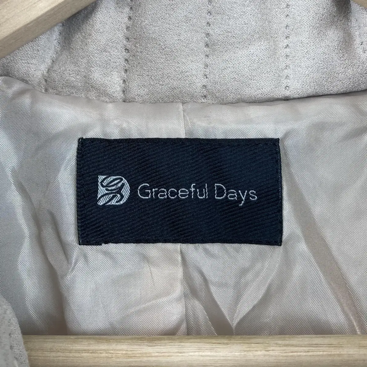 GRACEFUL DAYS 베이지 점퍼 빈티지 구제 a640