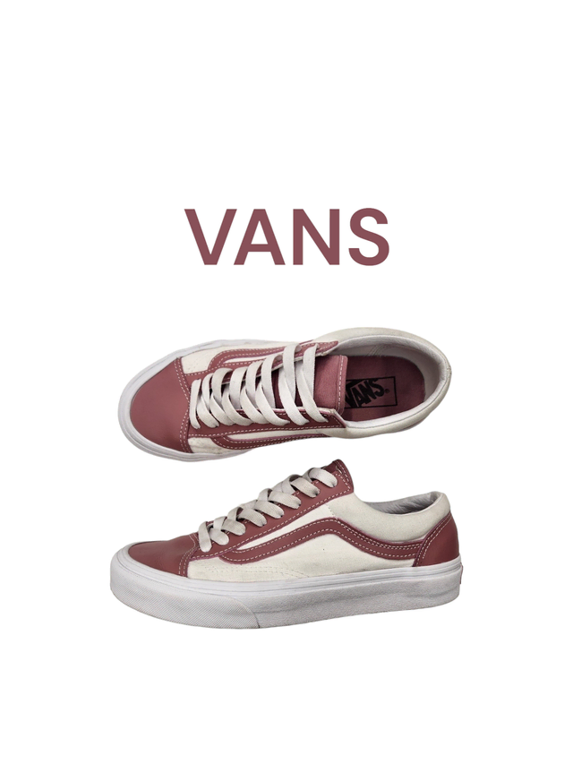 [245] VANS 반스 올드스쿨 핑크래더배색 스니커즈