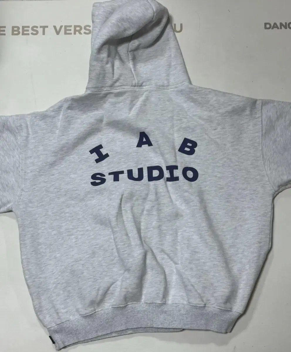 IAB STUDIO Hoodie Light Grey size L