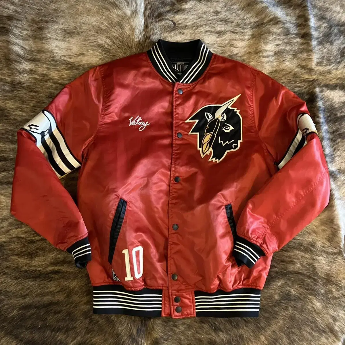 10Deep x Victory Chieftains Varsity Jacket M