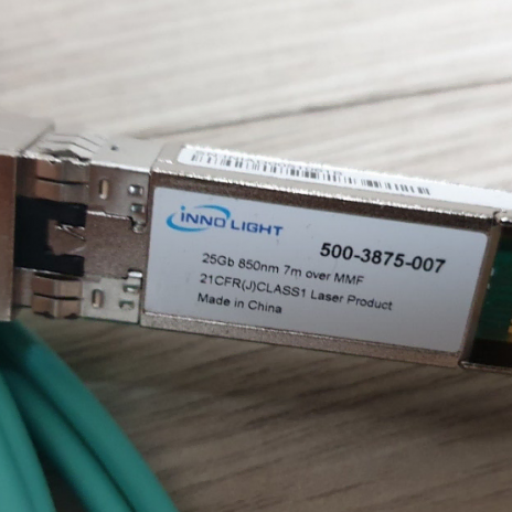 Innolight SFP28 7M AOC 케이블 - 25G, 10G