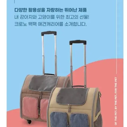 크로노 강아지 캐리어