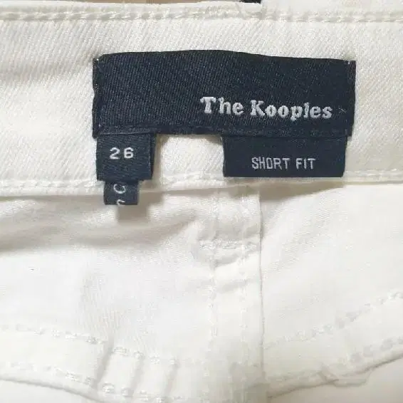 매장판 The Kooples 더쿠플러스  화이트스판 팬츠 여성 26