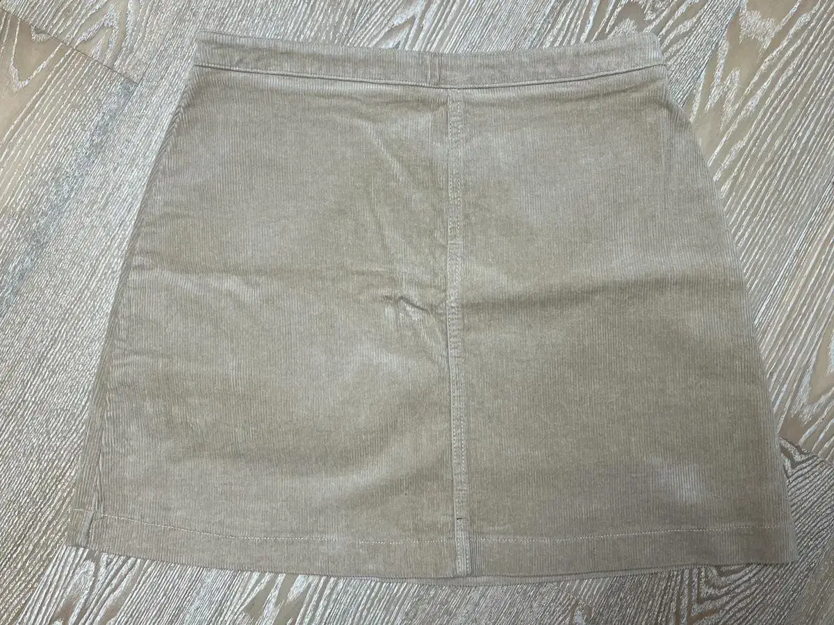 [New] Forever21 Golden Pocket Skirt Brown M