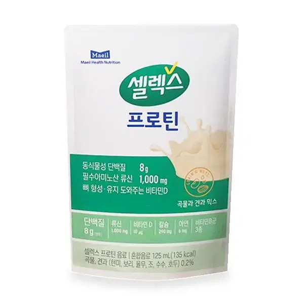 셀렉스 곡물견과믹스 125ml x 36개입