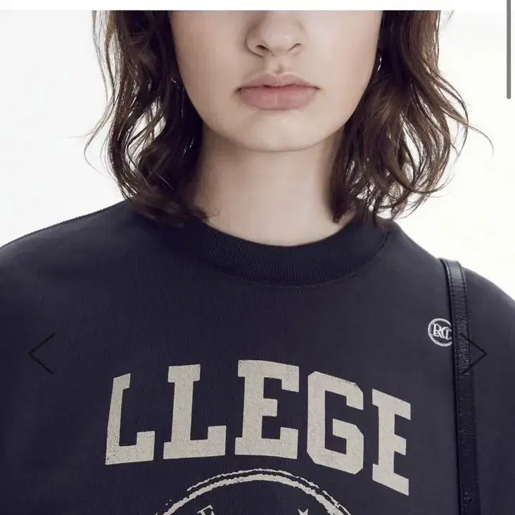 새상품) 렉토 여성 LLEGE LOGO SWEATSHIRT