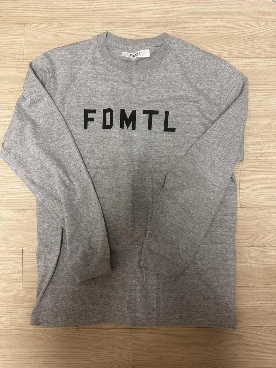 FDMTL 로고 긴팔티 3 size