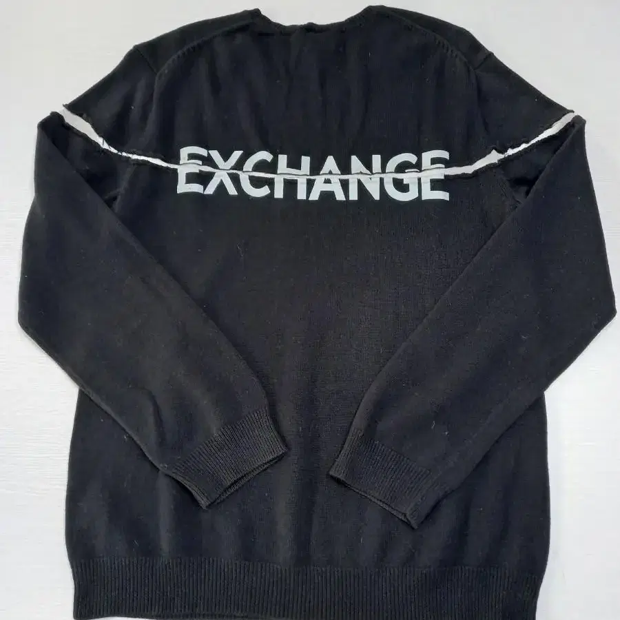 L100 ARMANI EXCHANGE 홍콩 스웨터 블랙 DL-203