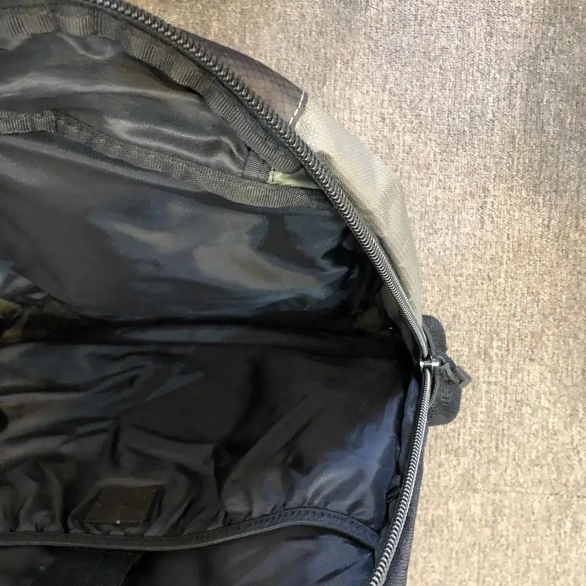 Vintage lenovo khaki backpack