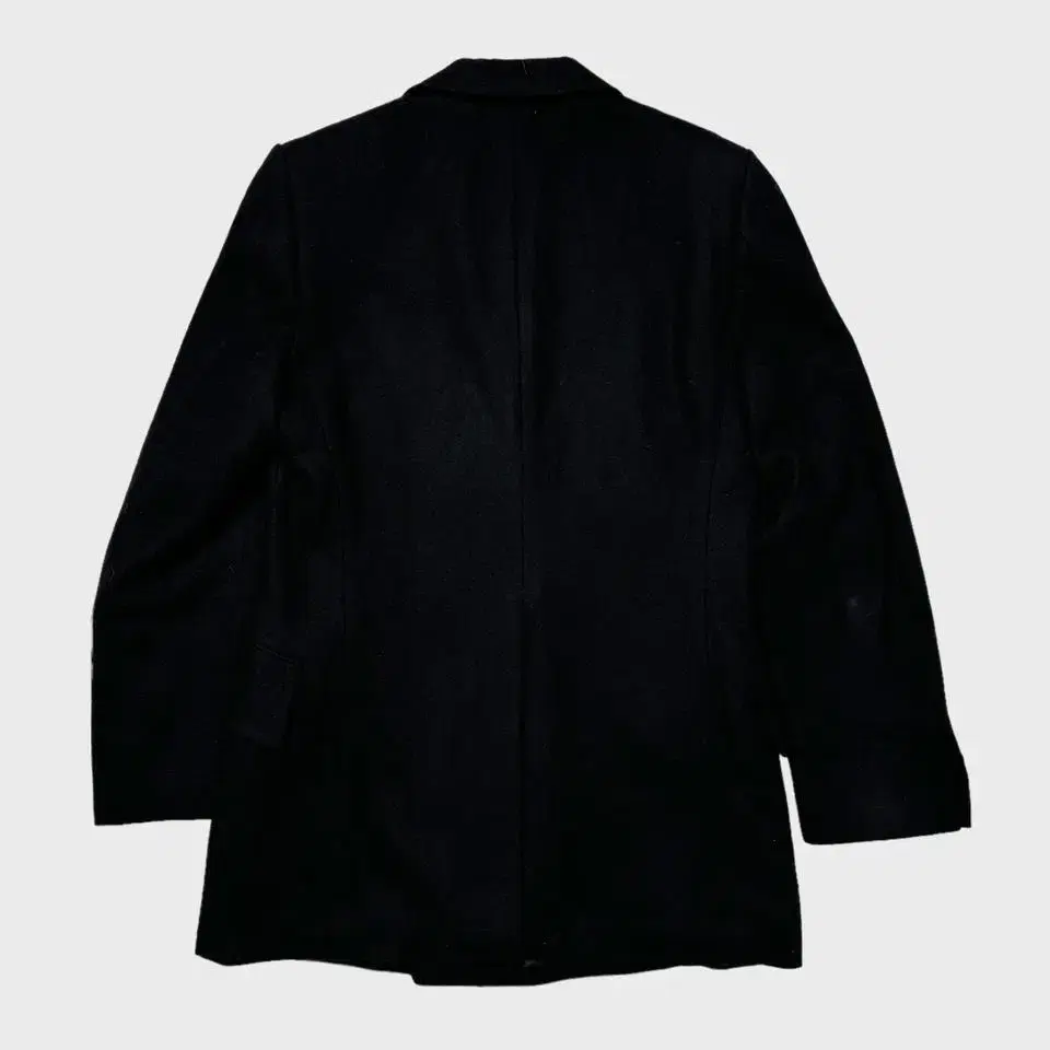 vintage bold black wool tailored jacket