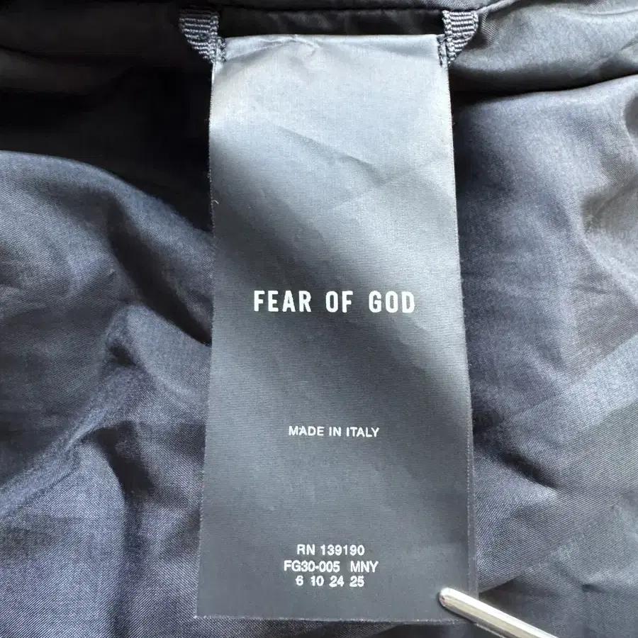 피어오브갓 7th 푸퍼 다운 패딩 블랙 FEAR OF GOD SEVENT