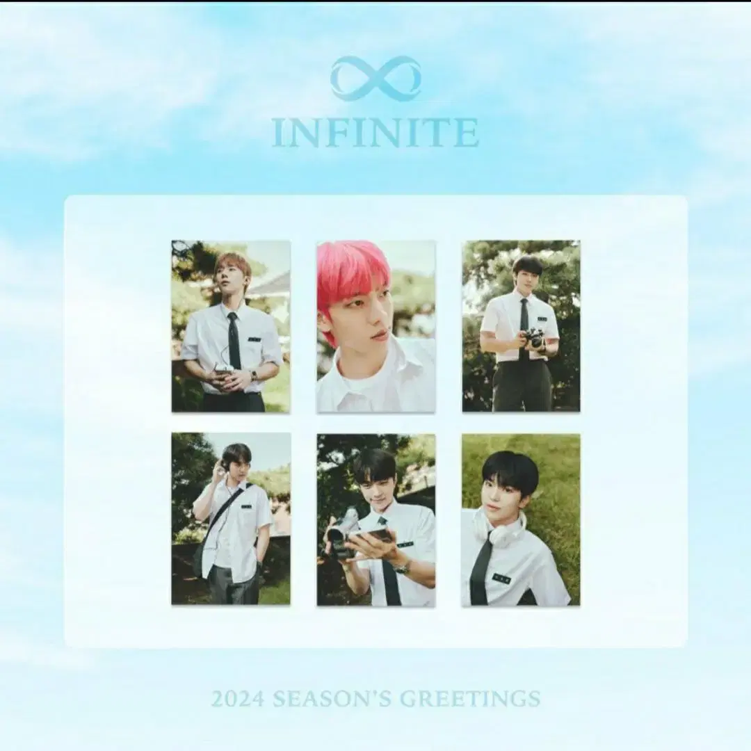 Infinite seasons greetings season's greetings sungkyu dongwoo woohyun sungyeol Myungsoo Sungjong