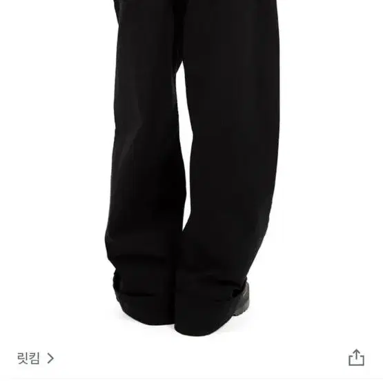 서울베이스드 릿킴 블랙데님