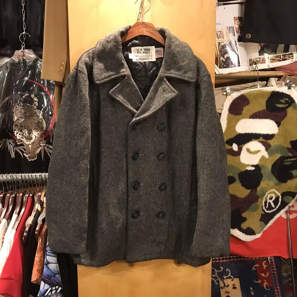 [vintage authentic] SCHOTT Short Peacoat