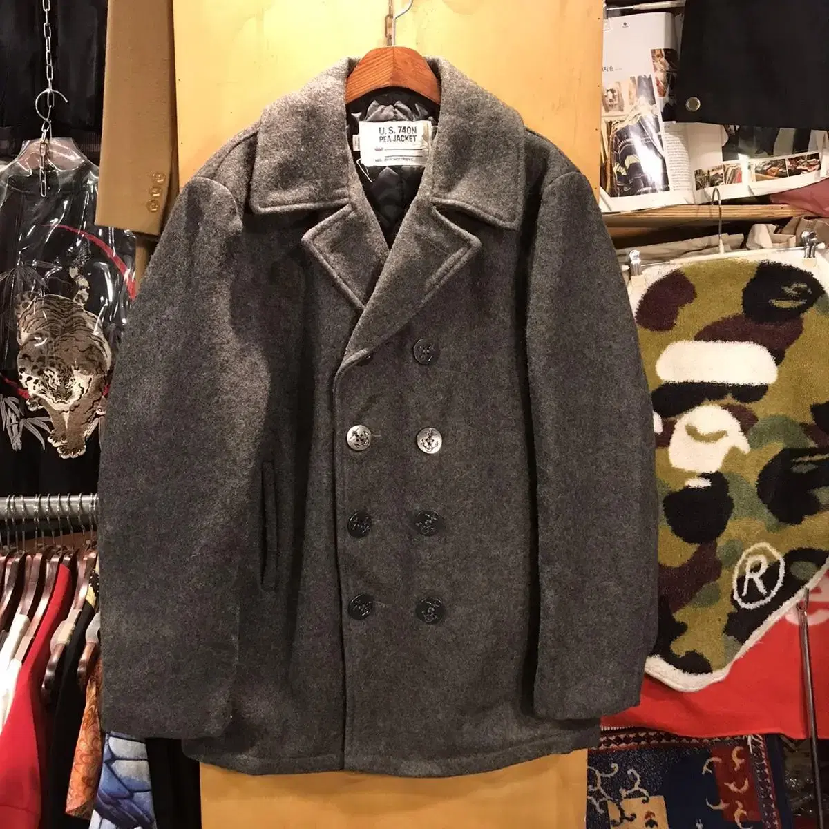 [vintage authentic] SCHOTT Short Peacoat