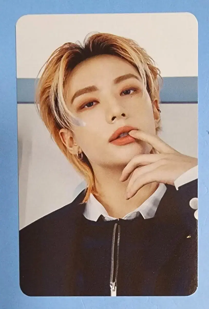 Straykids Pilot fanmeeting hyunjin Photocard