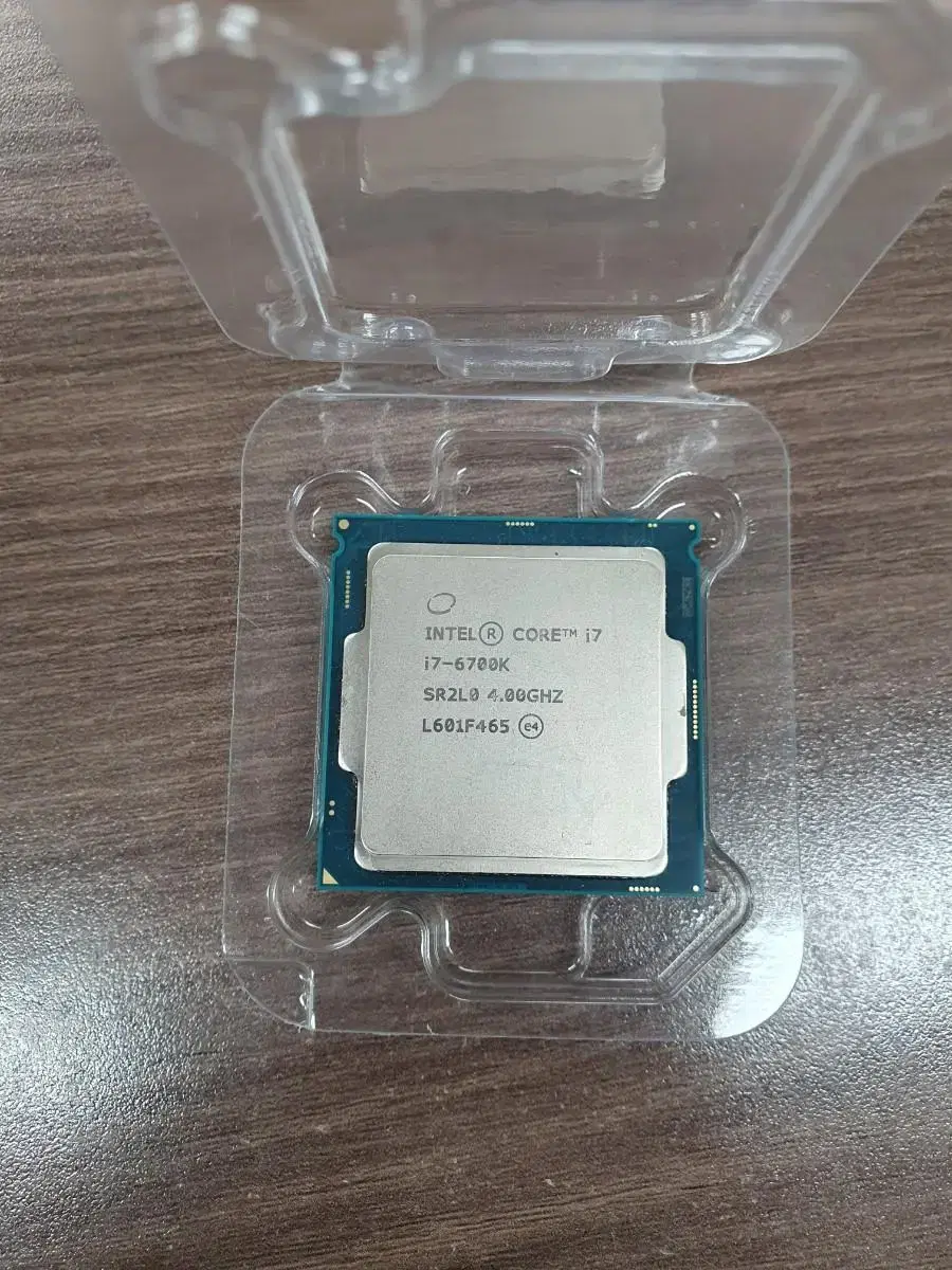 intel cpu i7-6700k (택포) 판매합니다