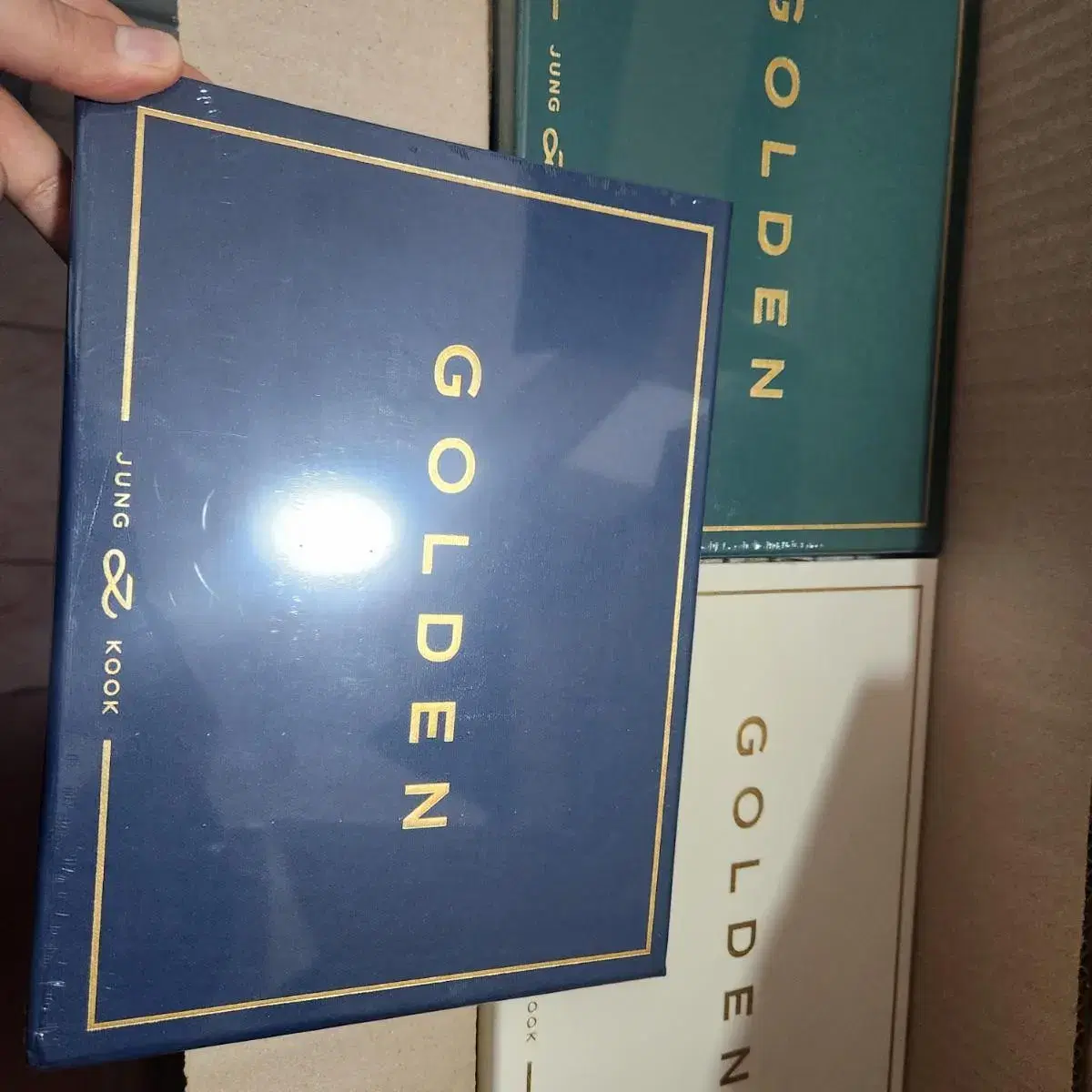 BTS jungkook Golden sealed unsealed Albums