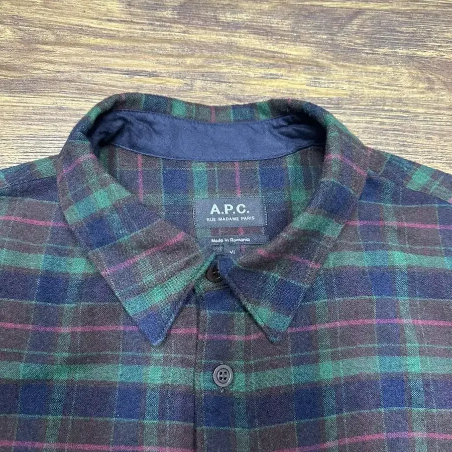 A.P.C 아페쎄 체크남방