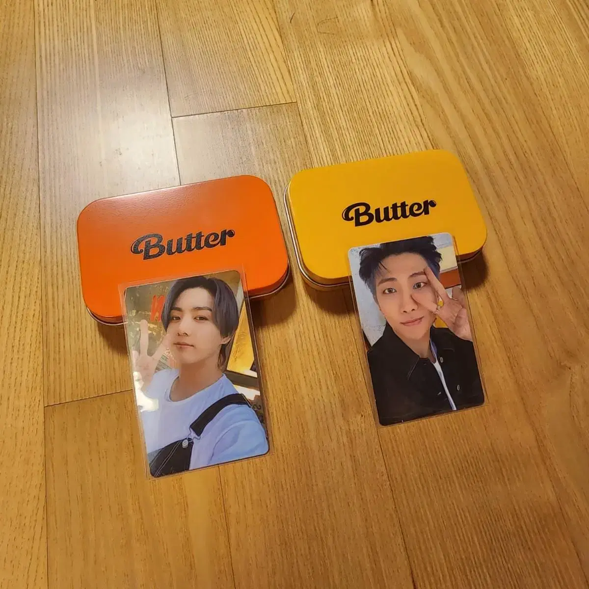 BTS BUTTER 틴케이스 일괄 (포카O)