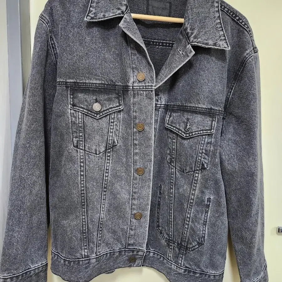 브랜디드 2001 slow worker denim wash jacket