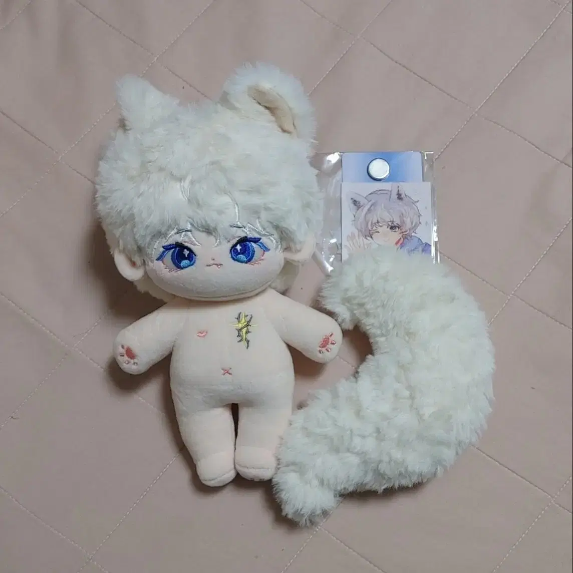 무속성 싱이 20cm 인형 왕꼬리 솜깅