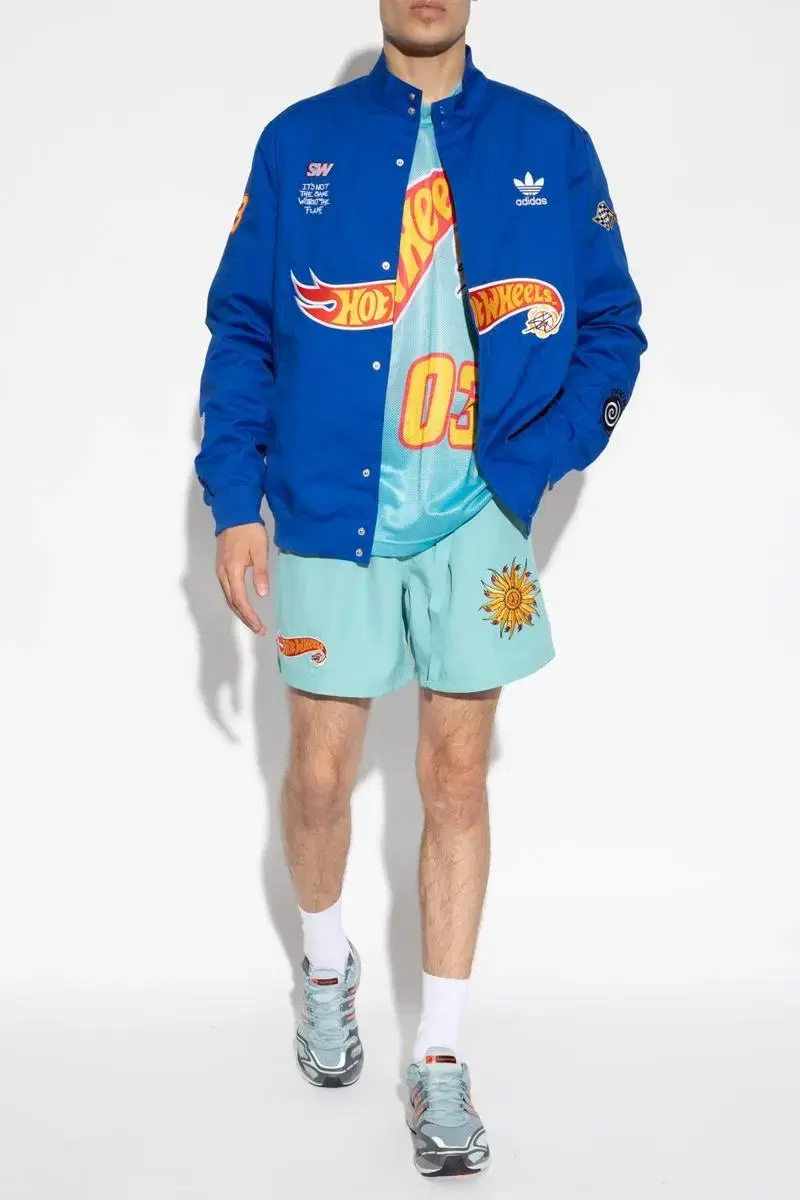 [L] HT6583 Adidas sheon Wooderspoon Hotwheel Trail Shorts