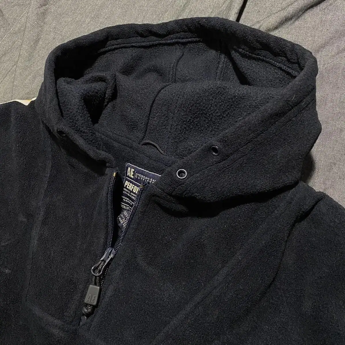 ABECROMBIE & FITCH Half Zipup Hood Sz XL