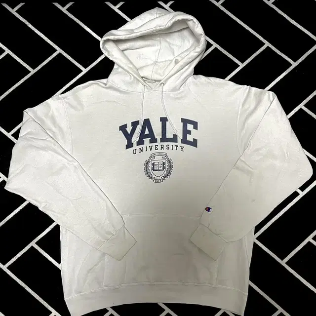 YALE X champion 콜라보 한정판 후드(M)