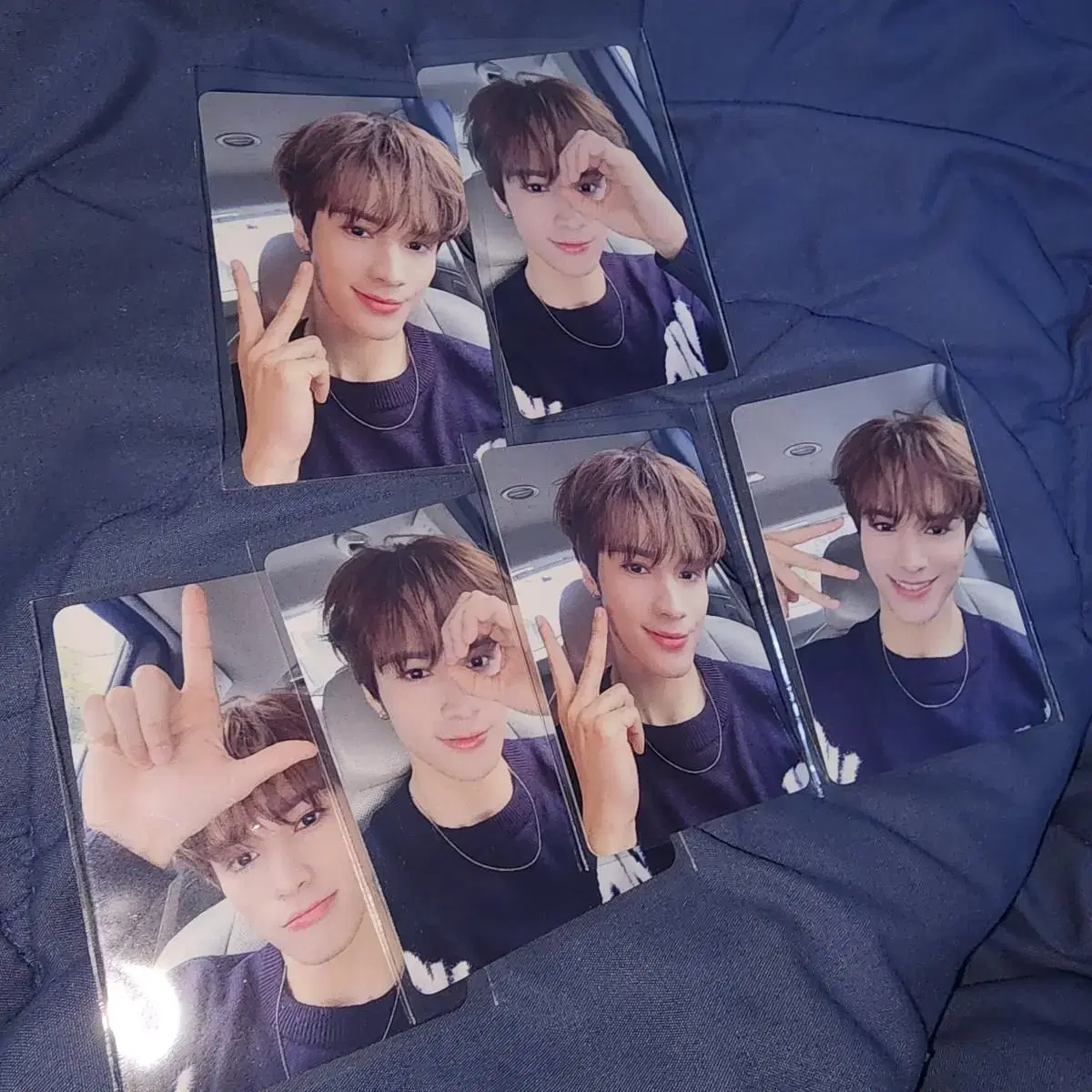 Jaychang with muu Video Call unreleased photocard (LOVE) wts Jaychang