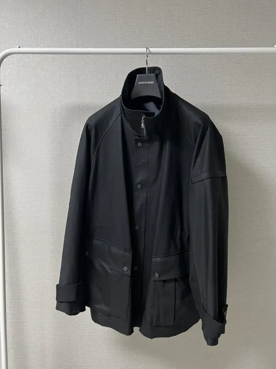 [M] Maison Margiela Coated Denim Shell Parka