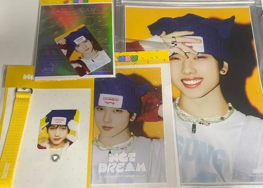 NCT Dream jisung Candy Goods 4x6 Photo Photocard