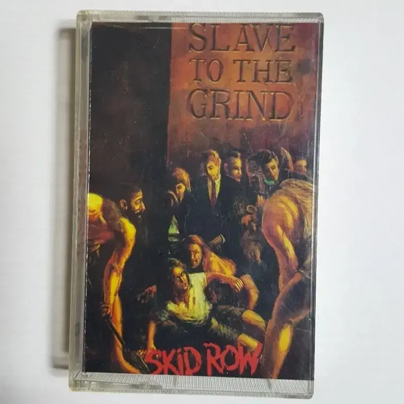 SKID ROW-SLAVE TO THE GRIND 카세트테이프