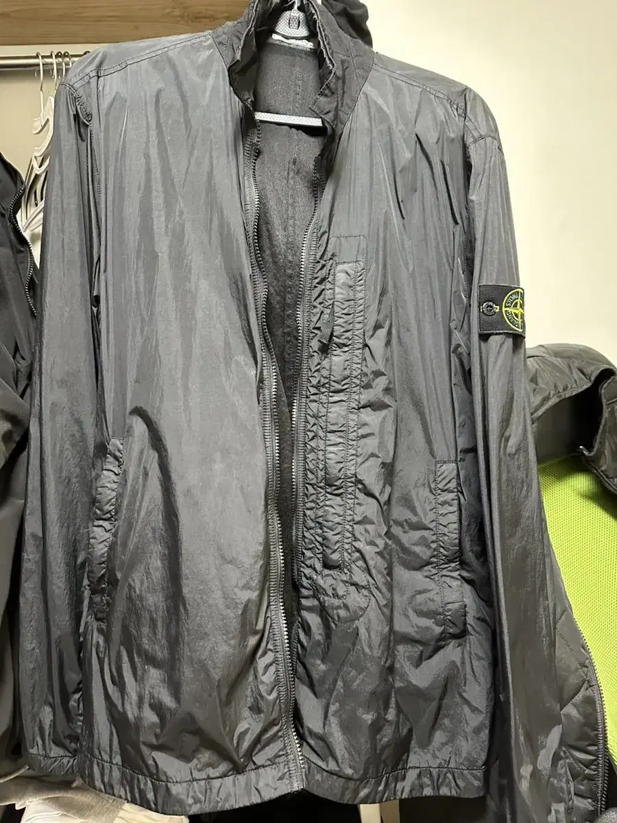 21FW Stone Island Crinkle Wrap Overshirt XL