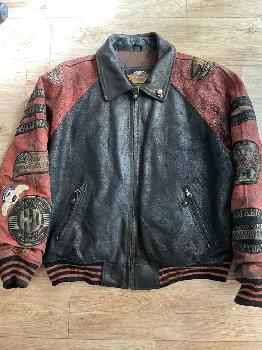 Harley Davison Harley Davidson Leather Rider Jacket