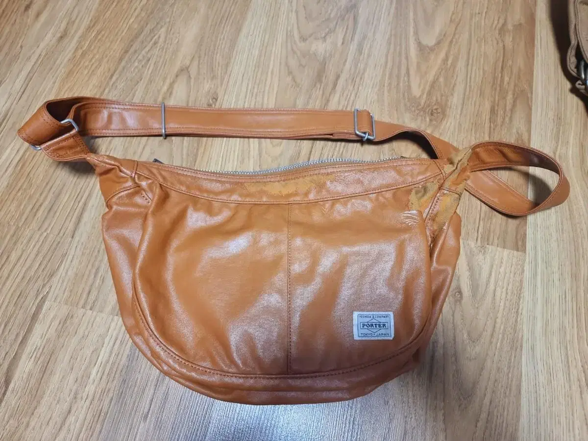 Porter Freestyle Shoulder Bag Camel