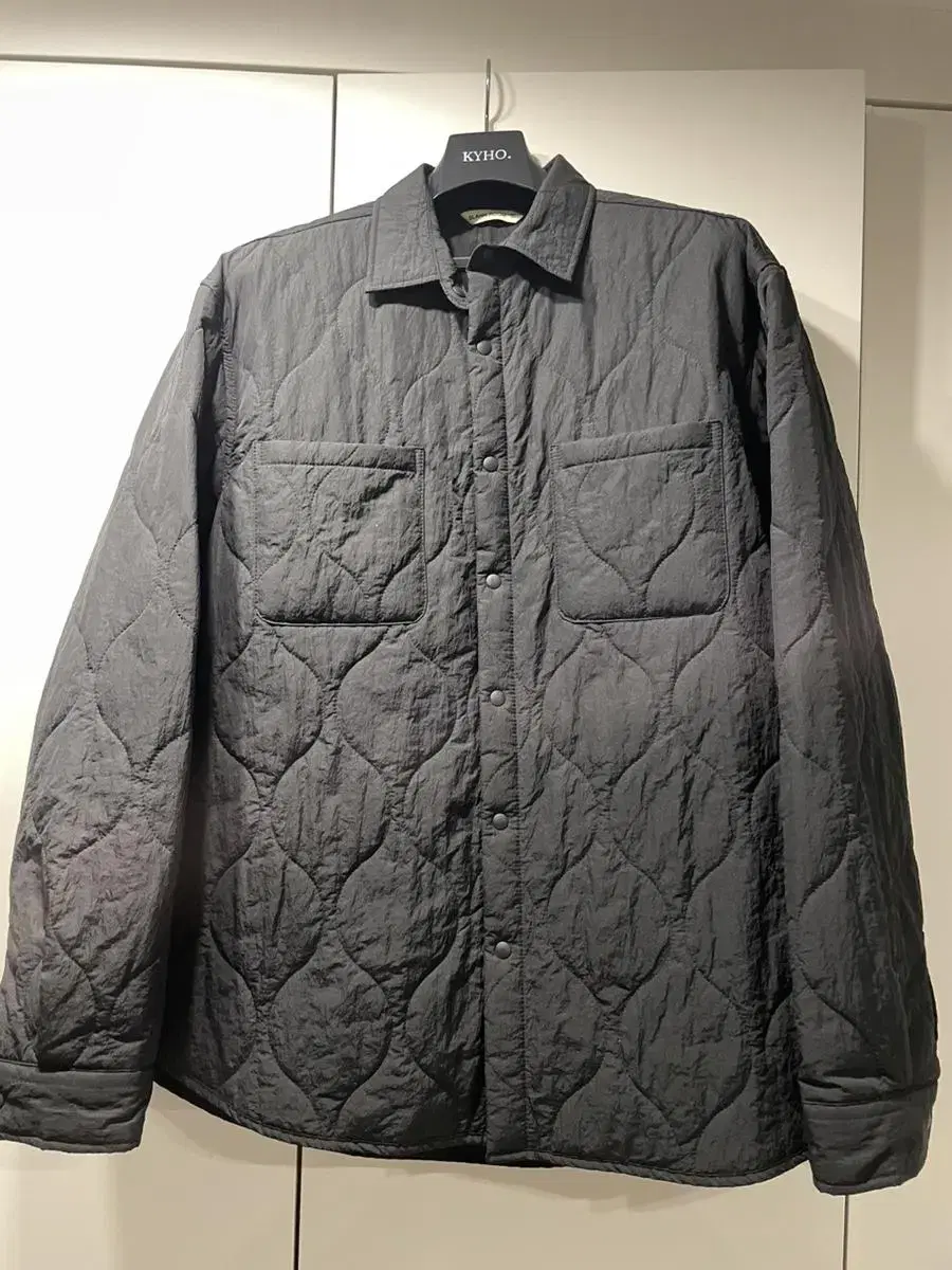 Blankroom Quilted Shirt Black 2 sizes